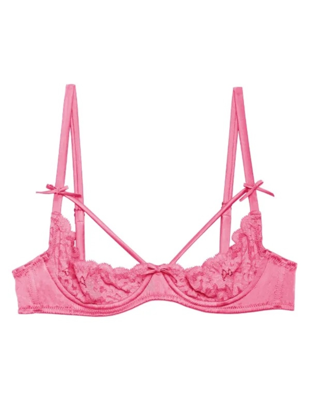 fleur du mal charlotte peekaboo bra sz US 34B Retail $108